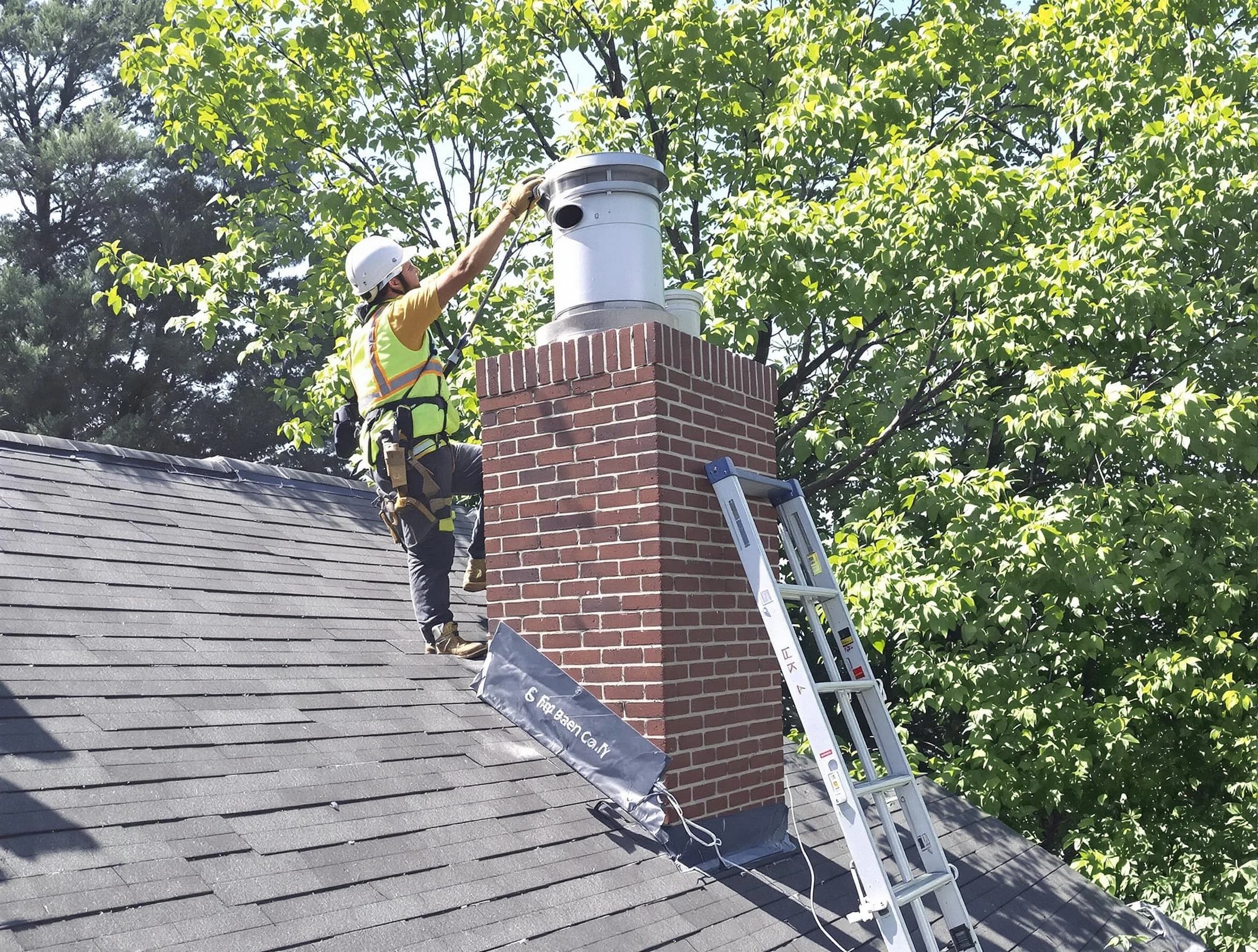 Chimney liner inspection by Shaw Heights Chimney Sweep in Shaw Heights, CO