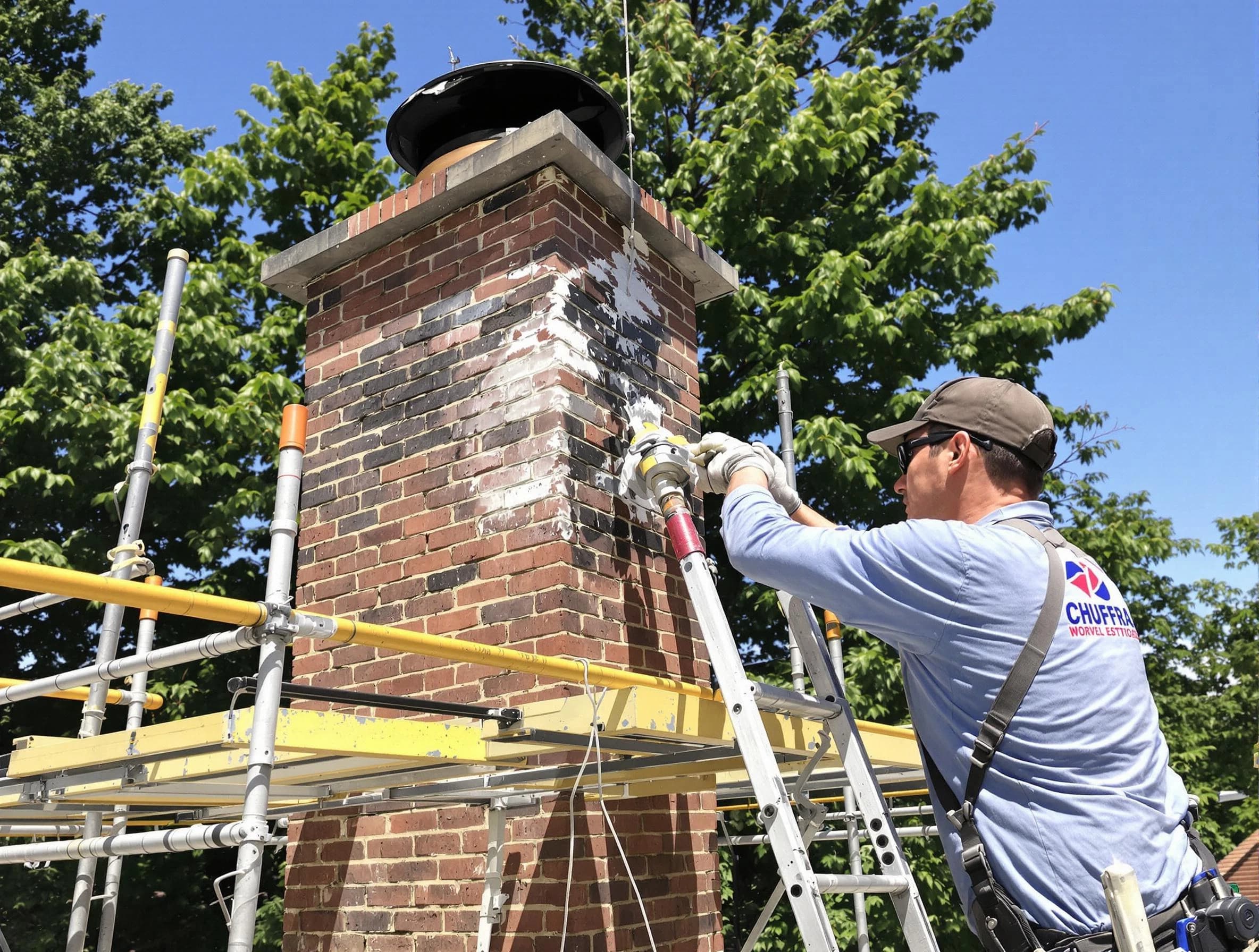 Structural chimney repair by Shaw Heights Chimney Sweep in Shaw Heights, CO