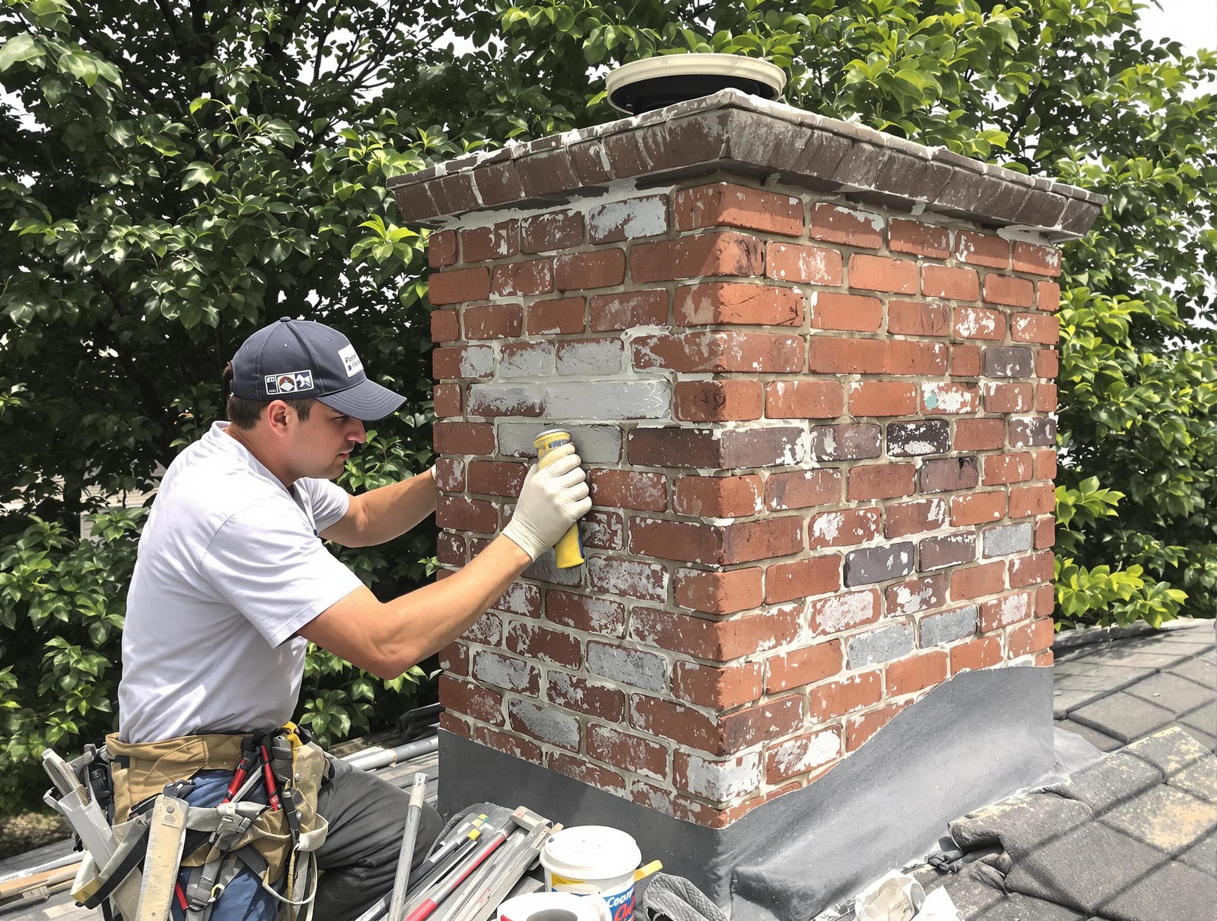 Shaw Heights Chimney Sweep restoring an aging chimney in Shaw Heights, CO