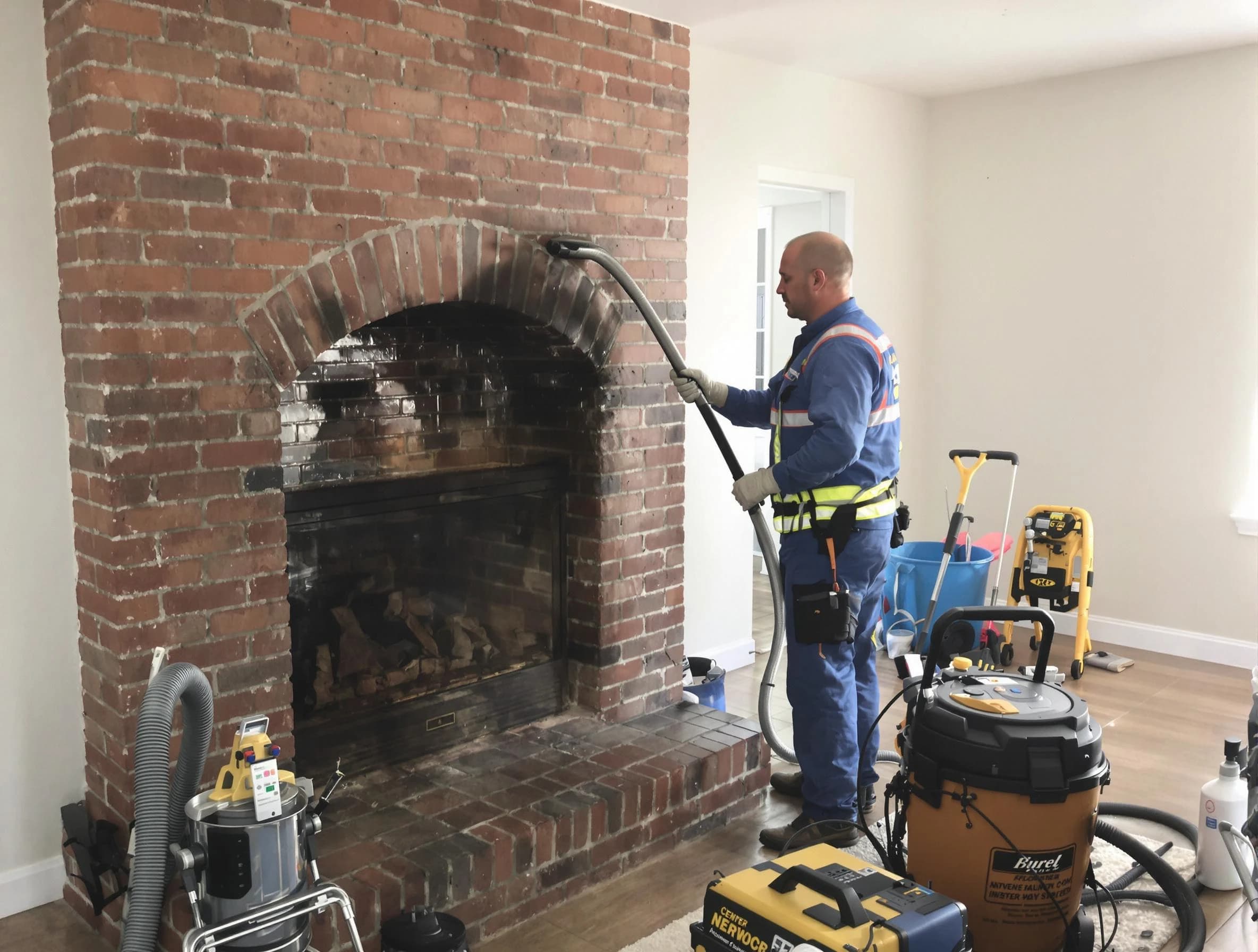 Shaw Heights Chimney Sweep expert performing detailed chimney sweep in Shaw Heights, CO