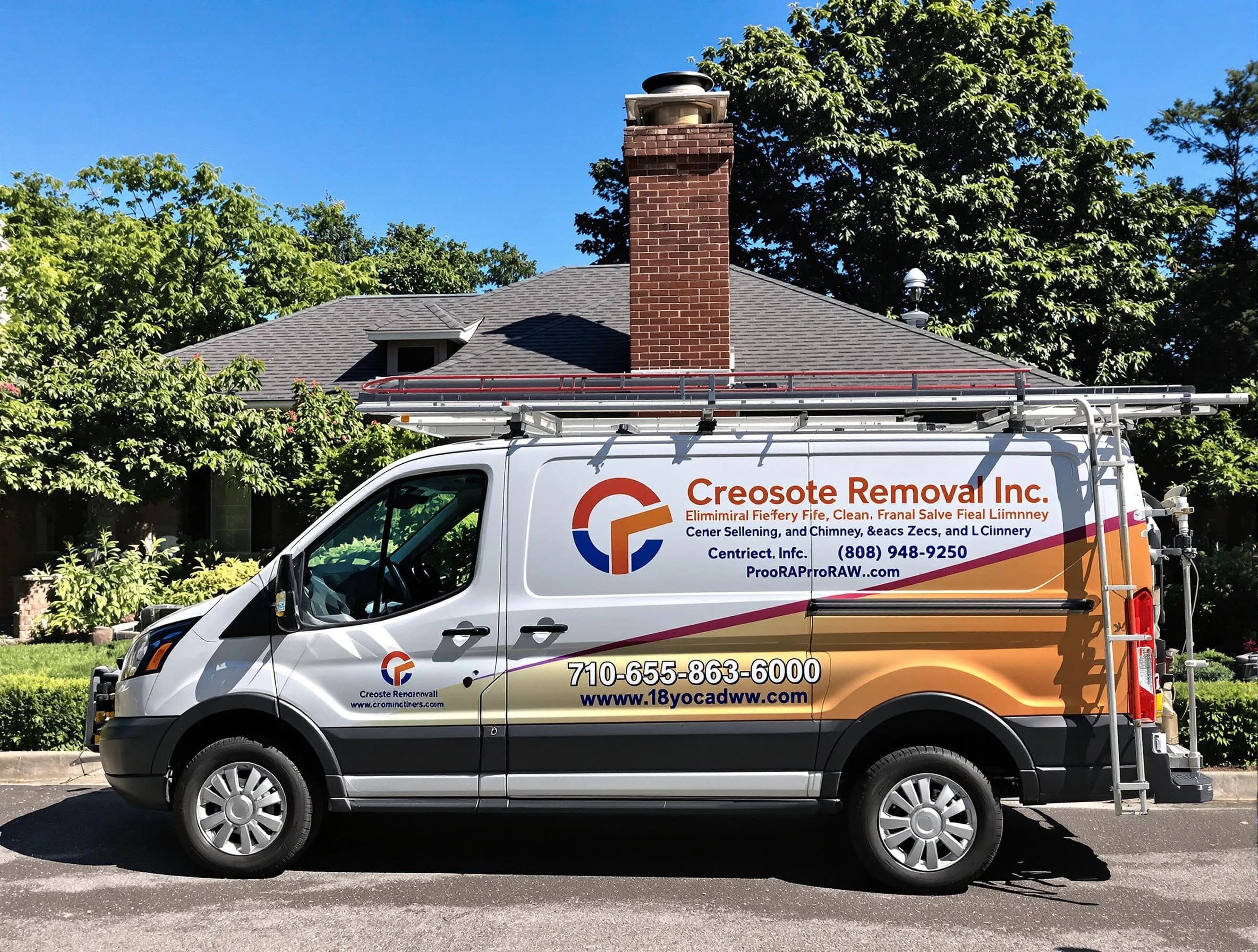 Shaw Heights Chimney Sweep technician removing creosote safely in Shaw Heights, CO