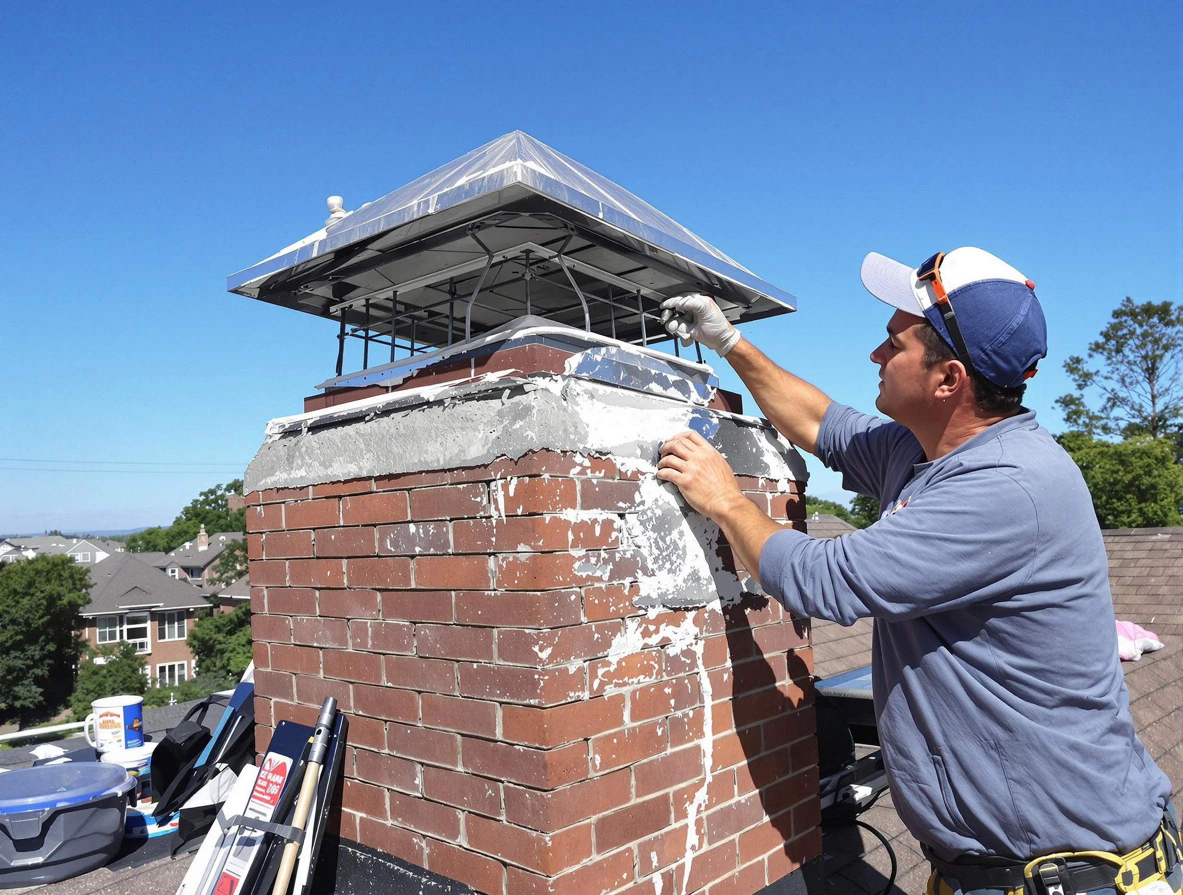 Chimney Crown Services service in Shaw Heights, CO