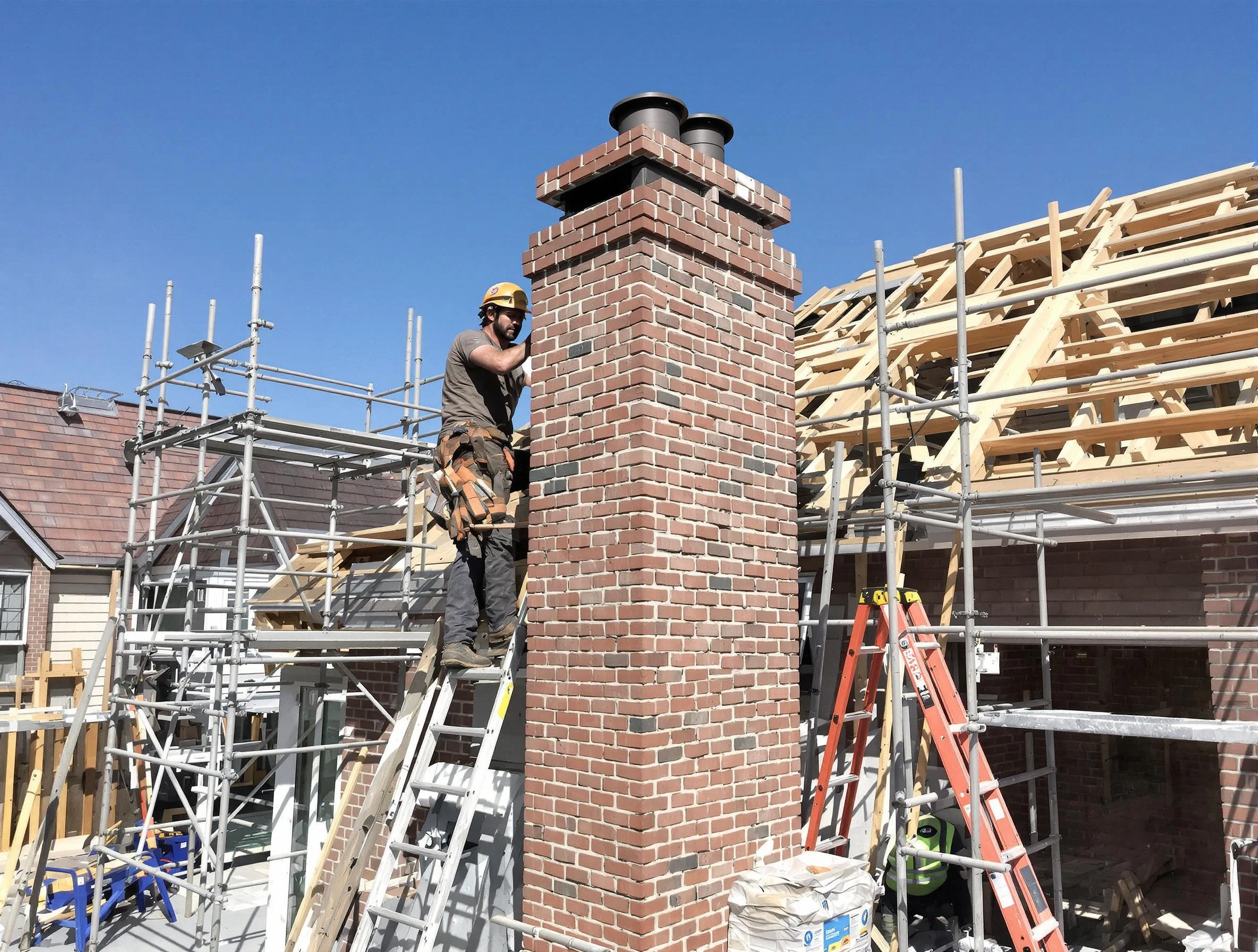 New chimney installation completed by Shaw Heights Chimney Sweep in Shaw Heights, CO